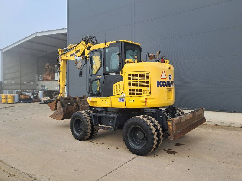 Komatsu PW118MR-11 - Колёсный экскаватор: фото 4 Komatsu PW118MR-11 - Колёсный экскаватор: фото 4