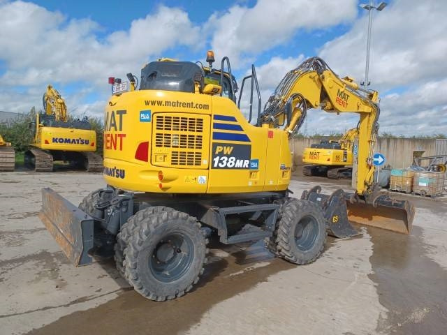 Komatsu PW138MR-11E0 - Колёсный экскаватор: фото 3 Komatsu PW138MR-11E0 - Колёсный экскаватор: фото 3