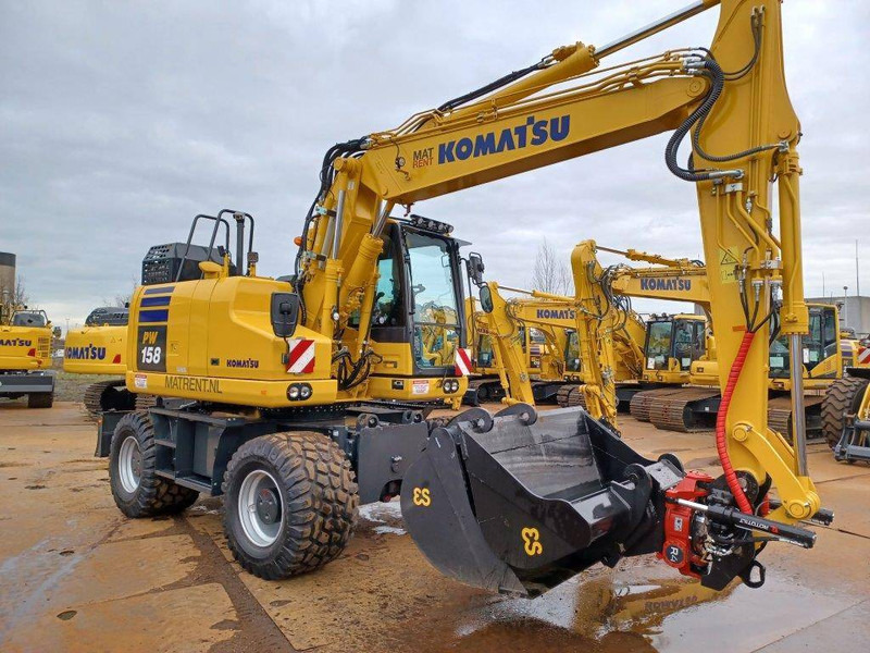 Komatsu PW158-11E0 - Колёсный экскаватор: фото 1 Komatsu PW158-11E0 - Колёсный экскаватор: фото 1