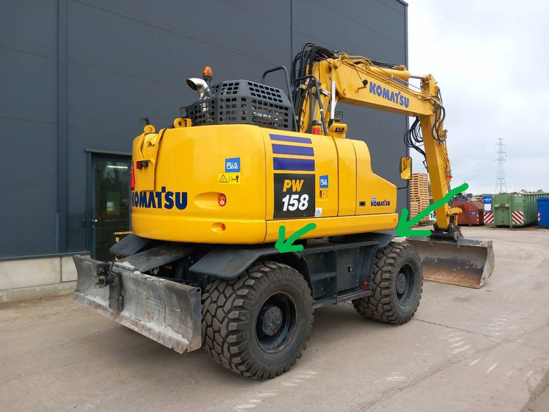 Komatsu PW158-11 MUDGUARDS - Навесное оборудование для Строительной техники: фото 1 Komatsu PW158-11 MUDGUARDS - Навесное оборудование для Строительной техники: фото 1