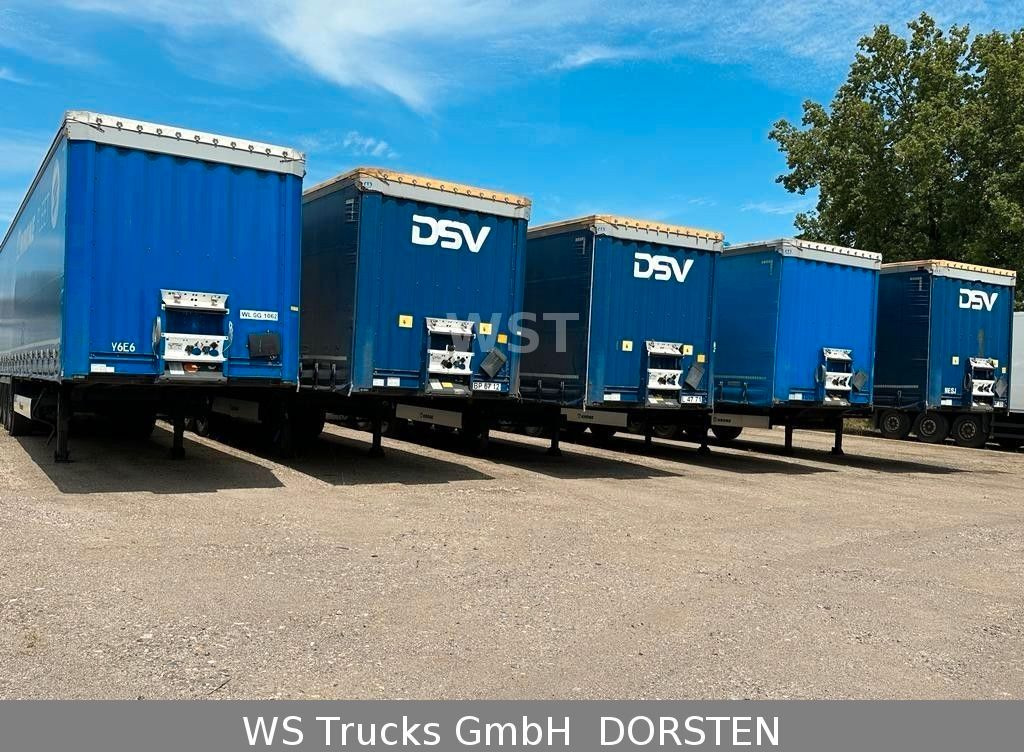 Тентованный полуприцеп Krone 3 x SDP27 Profiliner Edscha XL Code: фото 1