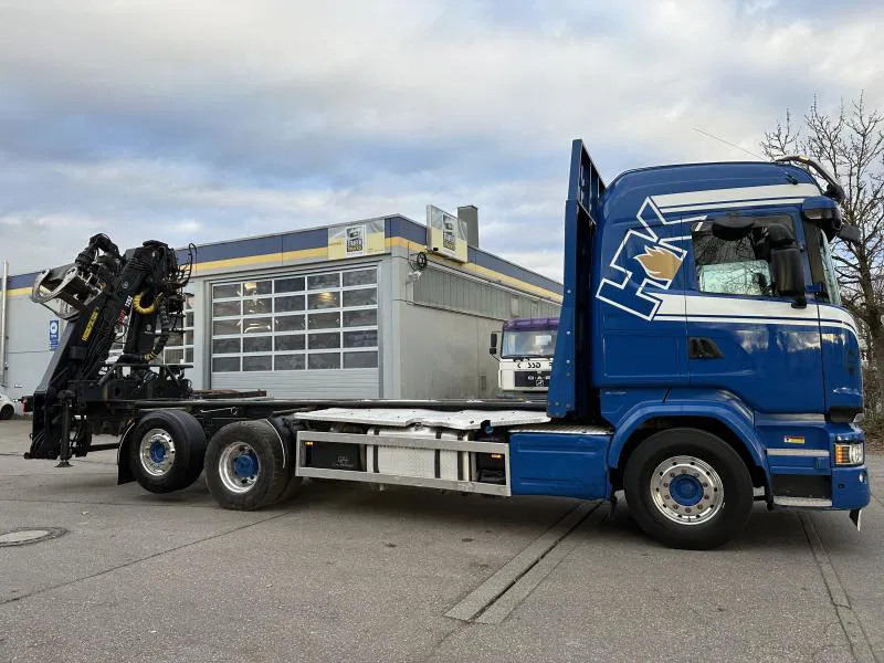 Scania R580 6x2 Kurzholz LOGLIFT 125 ZT 93 - Грузовик: фото 1 Scania R580 6x2 Kurzholz LOGLIFT 125 ZT 93 - Грузовик: фото 1