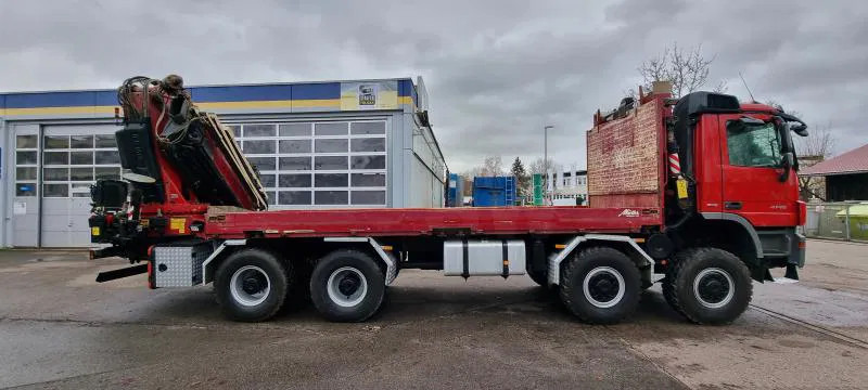 Mercedes-Benz AK 8X8 FASSI 660 EINZELBER SEILWINDE - Автоманипулятор: фото 2 Mercedes-Benz AK 8X8 FASSI 660 EINZELBER SEILWINDE - Автоманипулятор: фото 2