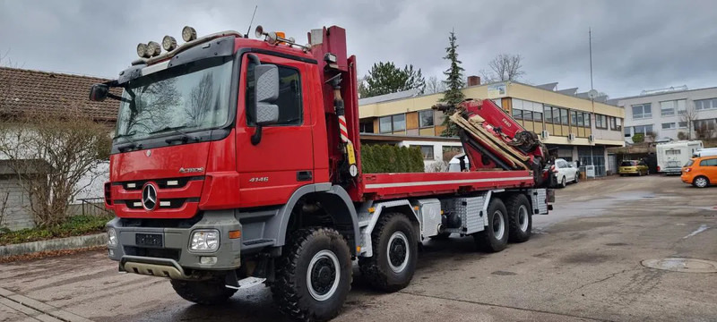 Mercedes-Benz AK 8X8 FASSI 660 EINZELBER SEILWINDE - Автоманипулятор: фото 3 Mercedes-Benz AK 8X8 FASSI 660 EINZELBER SEILWINDE - Автоманипулятор: фото 3
