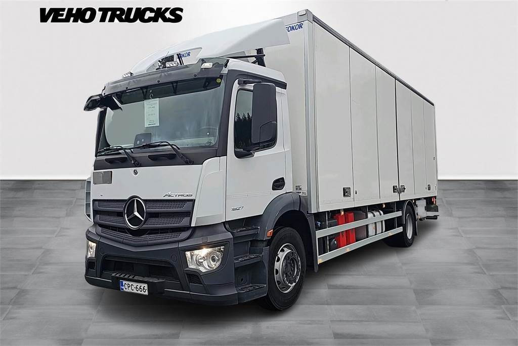 Mercedes-Benz ACTROS 5 SM 1827 L KSA - Грузовик с закрытым кузовом: фото 1 Mercedes-Benz ACTROS 5 SM 1827 L KSA - Грузовик с закрытым кузовом: фото 1