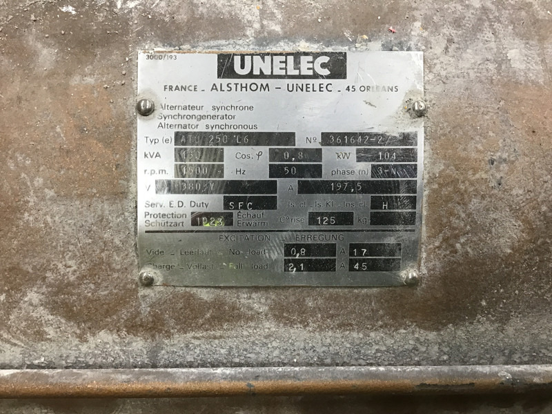 Renault MIDS062030 GENERATOR 130KVA USED - Электрогенератор: фото 5 Renault MIDS062030 GENERATOR 130KVA USED - Электрогенератор: фото 5