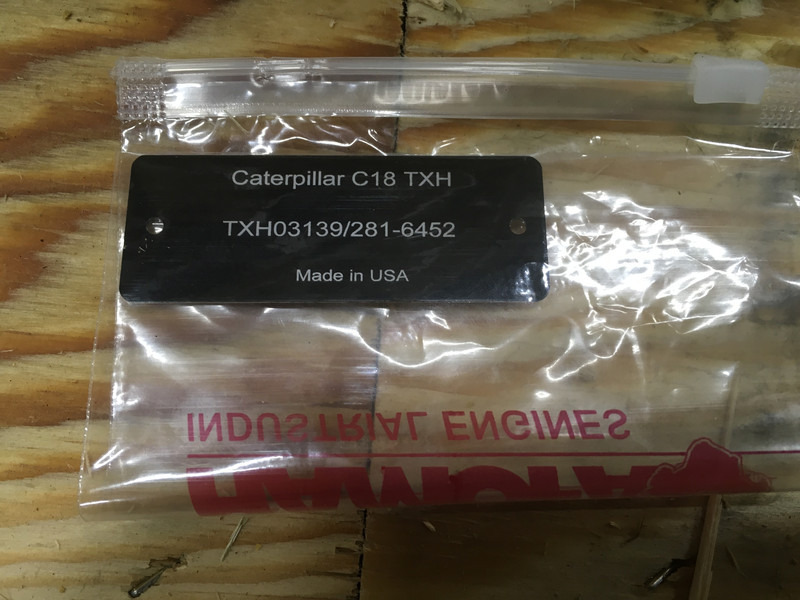 Новый Строительная техника Caterpillar C18 TXH-2816452 LONG-BLOCK: фото 7