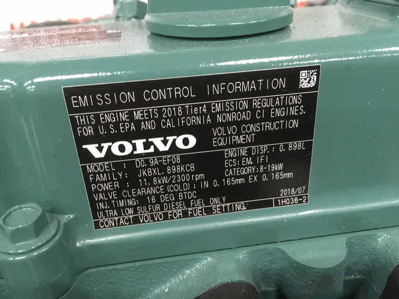 Новый Строительная техника Volvo D0.9A-E4 NEW: фото 7