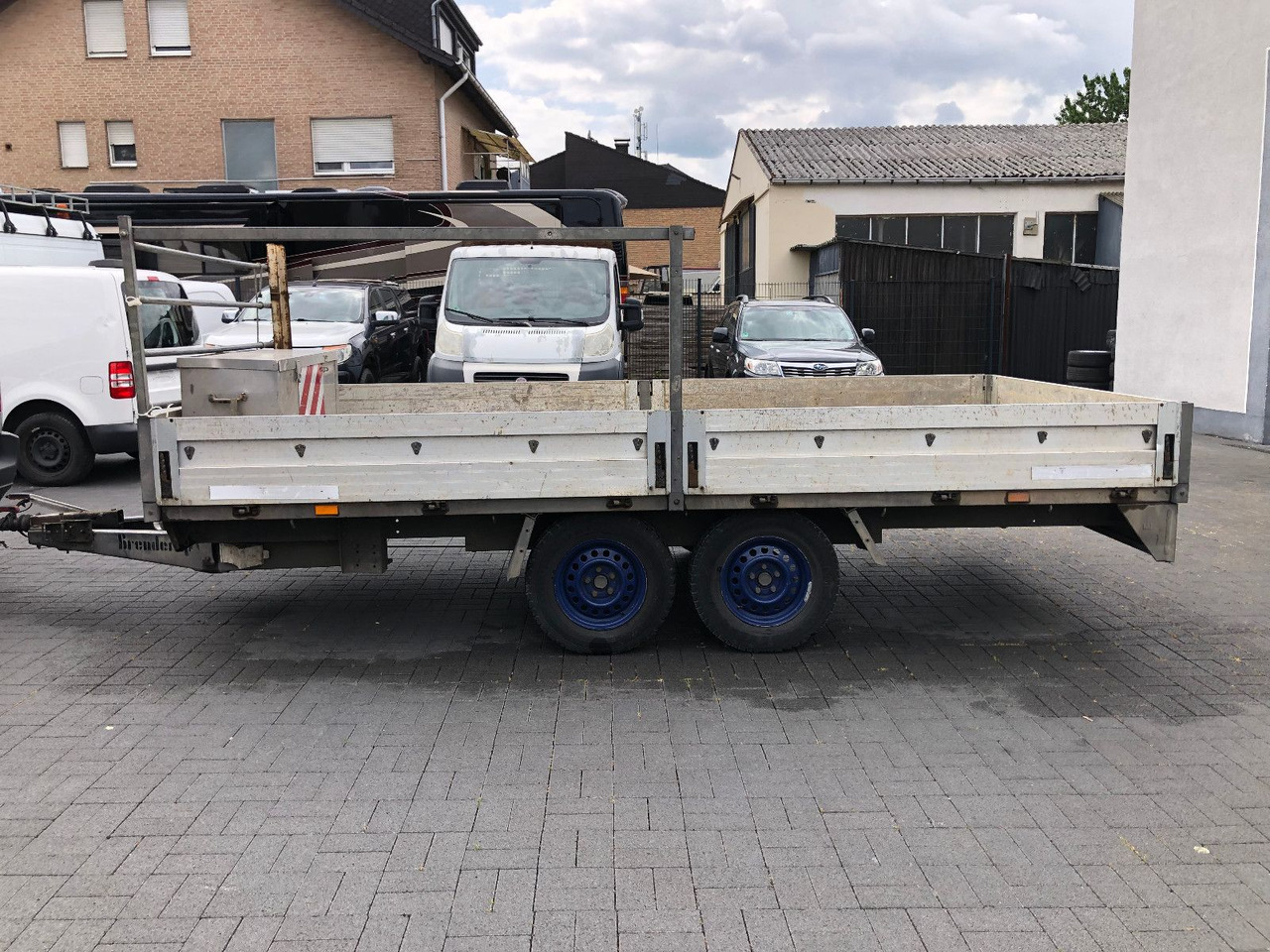 THULE D9 - 2500 kg GG, 4,20m. lang - Прицеп бортовой/ Платформа: фото 3 THULE D9 - 2500 kg GG, 4,20m. lang - Прицеп бортовой/ Платформа: фото 3