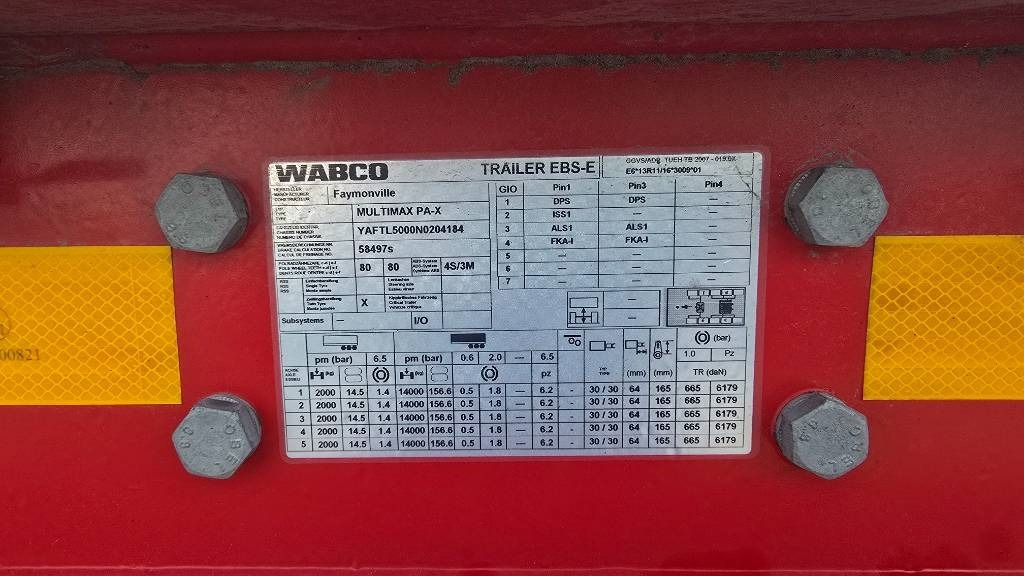 Faymonville Multimax, Multi Z5HWAA, PA-X - Низкорамный полуприцеп: фото 5 Faymonville Multimax, Multi Z5HWAA, PA-X - Низкорамный полуприцеп: фото 5