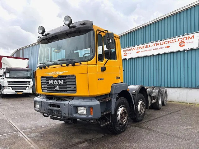 MAN 35.414 VF-TM 8x4 FULL STEEL CHASSIS (6-CILINDER HEADS / ZF16 MANUAL GEARBOX / FULL STEEL SUSPENSION / REDUCTION AXLES) - Грузовик-шасси: фото 1 MAN 35.414 VF-TM 8x4 FULL STEEL CHASSIS (6-CILINDER HEADS / ZF16 MANUAL GEARBOX / FULL STEEL SUSPENSION / REDUCTION AXLES) - Грузовик-шасси: фото 1
