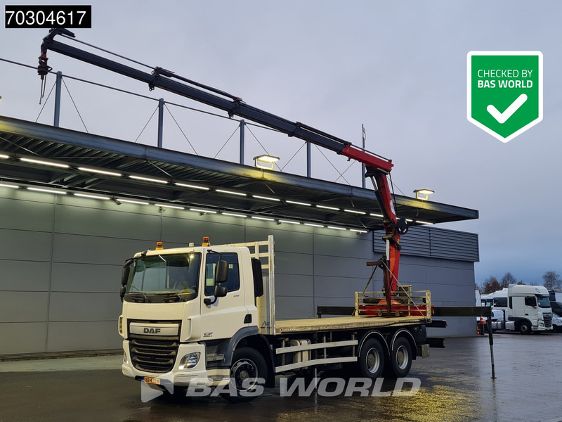DAF CF 370 6X4 NL-Truck HMF1820-K4 Crane Manual Steelsuspension Big-Axle Euro 6 - Грузовик бортовой/ Платформа, Автоманипулятор: фото 1 DAF CF 370 6X4 NL-Truck HMF1820-K4 Crane Manual Steelsuspension Big-Axle Euro 6 - Грузовик бортовой/ Платформа, Автоманипулятор: фото 1