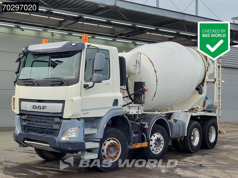 DAF CF 450 8X4 9m3 Putzmeister Mixer Automatic Steelsuspension Euro 6 - Автобетоносмеситель: фото 1 DAF CF 450 8X4 9m3 Putzmeister Mixer Automatic Steelsuspension Euro 6 - Автобетоносмеситель: фото 1