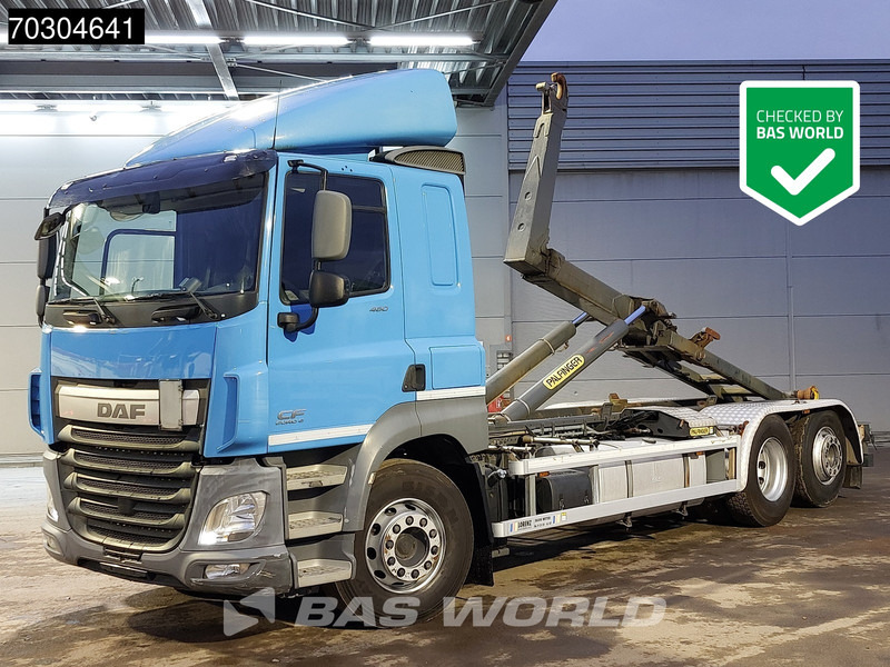 DAF CF 460 CF 6X2 Palfinger T20 -31 MPA hooklift Manual Lift-Axle Euro 6 - Крюковой мультилифт: фото 1 DAF CF 460 CF 6X2 Palfinger T20 -31 MPA hooklift Manual Lift-Axle Euro 6 - Крюковой мультилифт: фото 1