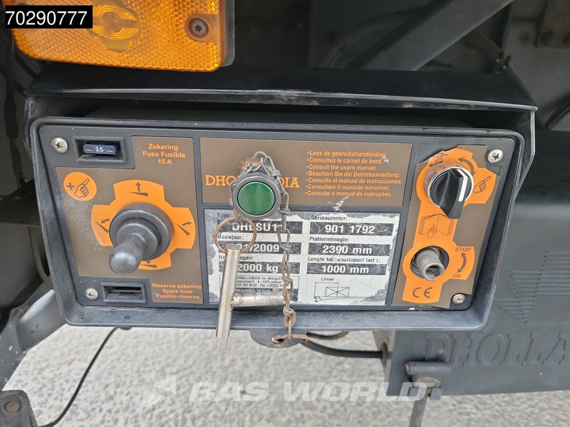 Грузовик с закрытым кузовом DAF CF65.250 CF 4X2 NL-Truck 10mtrs box 2000kg Ladebordwand Automatic Euro 5: фото 14