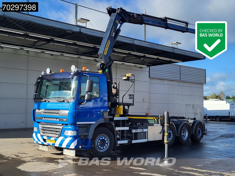 DAF CF85.410 FAQ CF85 8X2 Palfinger PK22002 EH Kran Crane + VDL S-20-6200 Lift+steering EEV - Крюковой мультилифт, Автоманипулятор: фото 1 DAF CF85.410 FAQ CF85 8X2 Palfinger PK22002 EH Kran Crane + VDL S-20-6200 Lift+steering EEV - Крюковой мультилифт, Автоманипулятор: фото 1