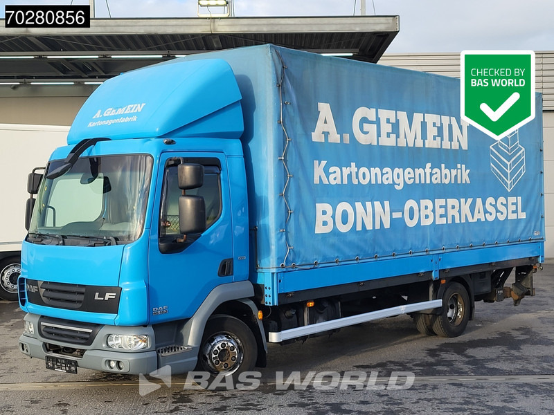 DAF LF45.160 4X2 7.5tonner Manual 1500kg Ladebordwand Euro 5 - Тентованный грузовик: фото 1 DAF LF45.160 4X2 7.5tonner Manual 1500kg Ladebordwand Euro 5 - Тентованный грузовик: фото 1