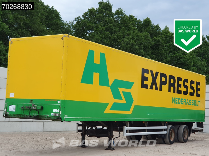 Floor FL0-12-20K1 2 axles Lenkachse Ladebordwand Hardholze Boden - Полуприцеп-фургон: фото 1 Floor FL0-12-20K1 2 axles Lenkachse Ladebordwand Hardholze Boden - Полуприцеп-фургон: фото 1