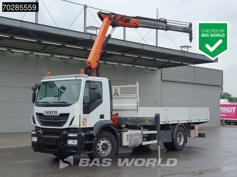 Iveco Stralis 310 4X2 Palfinger PK14.002 EH Remote Crane Kran Euro 6 - Грузовик бортовой/ Платформа, Автоманипулятор: фото 1 Iveco Stralis 310 4X2 Palfinger PK14.002 EH Remote Crane Kran Euro 6 - Грузовик бортовой/ Платформа, Автоманипулятор: фото 1