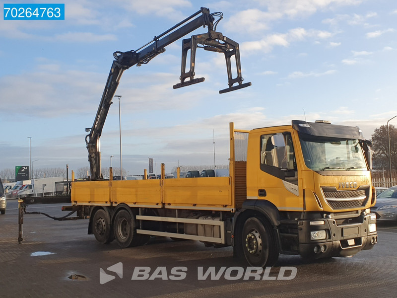 Iveco Stralis 310 6X2 RHD! Atlas 135.2VE-A11 Crane Lift-Lenkachse ACC Euro 6 - Грузовик бортовой/ Платформа, Автоманипулятор: фото 3 Iveco Stralis 310 6X2 RHD! Atlas 135.2VE-A11 Crane Lift-Lenkachse ACC Euro 6 - Грузовик бортовой/ Платформа, Автоманипулятор: фото 3