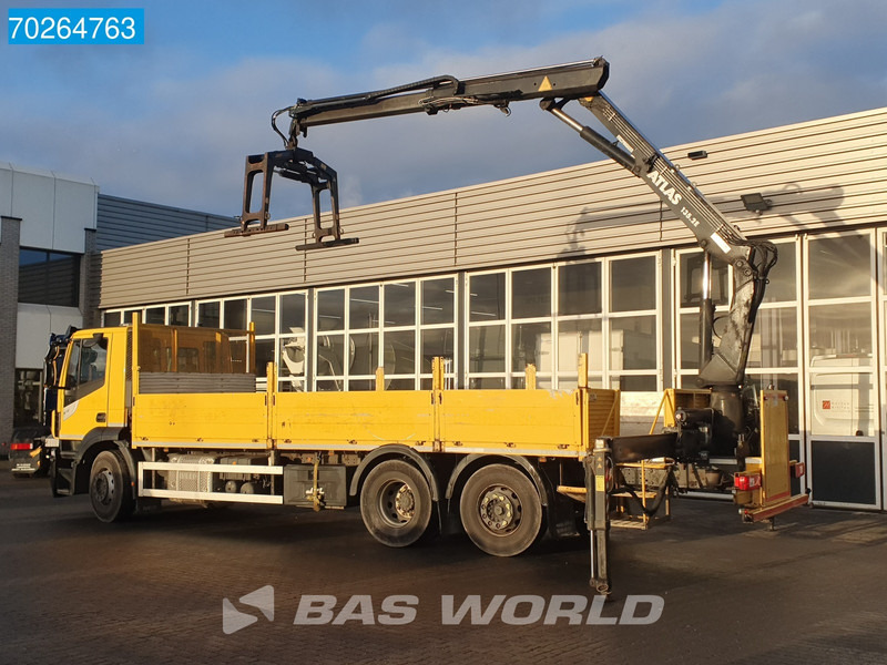 Iveco Stralis 310 6X2 RHD! Atlas 135.2VE-A11 Crane Lift-Lenkachse ACC Euro 6 - Грузовик бортовой/ Платформа, Автоманипулятор: фото 2 Iveco Stralis 310 6X2 RHD! Atlas 135.2VE-A11 Crane Lift-Lenkachse ACC Euro 6 - Грузовик бортовой/ Платформа, Автоманипулятор: фото 2