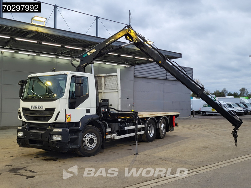 Iveco Stralis 310 Stralis 6X2 HIAB 144 BS-2 Crane Kran Lift+Steering-Axle Manual Euro 5 - Грузовик бортовой/ Платформа, Автоманипулятор: фото 5 Iveco Stralis 310 Stralis 6X2 HIAB 144 BS-2 Crane Kran Lift+Steering-Axle Manual Euro 5 - Грузовик бортовой/ Платформа, Автоманипулятор: фото 5