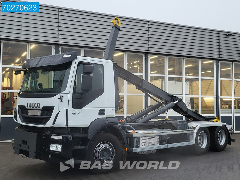 Iveco Stralis 460 6X2 20T Marrel Hooklift ActiveDay ACC Automatic Euro 6 - Крюковой мультилифт: фото 1 Iveco Stralis 460 6X2 20T Marrel Hooklift ActiveDay ACC Automatic Euro 6 - Крюковой мультилифт: фото 1