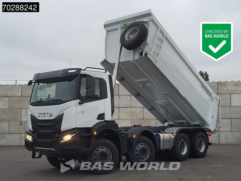 Iveco T-Way 450 8X4 New! 20m3 Cantoni & C. Tipper Steelsuspension Big-Axle Automatic Euro 6 - Самосвал: фото 1 Iveco T-Way 450 8X4 New! 20m3 Cantoni & C. Tipper Steelsuspension Big-Axle Automatic Euro 6 - Самосвал: фото 1