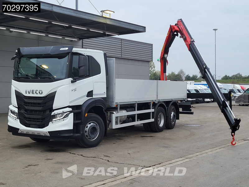 Iveco X-Way 420 6X2 UNUSED Palfinger PK19001 SLD5 Crane Lift+steering-Axle ACC Euro 6 - Грузовик бортовой/ Платформа, Автоманипулятор: фото 5 Iveco X-Way 420 6X2 UNUSED Palfinger PK19001 SLD5 Crane Lift+steering-Axle ACC Euro 6 - Грузовик бортовой/ Платформа, Автоманипулятор: фото 5