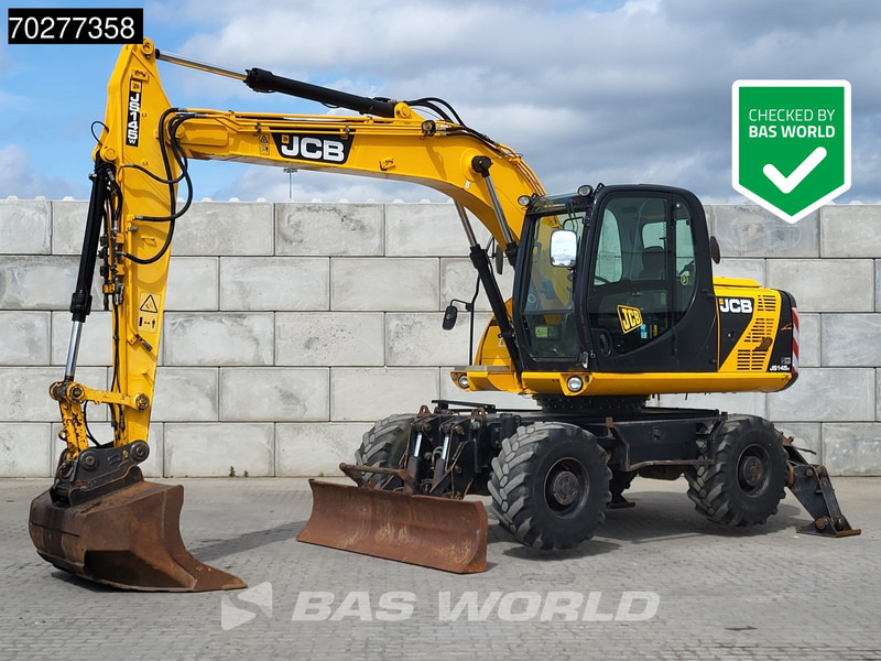 JCB JS145W BLADE + OUTRIGGERS - Колёсный экскаватор: фото 1 JCB JS145W BLADE + OUTRIGGERS - Колёсный экскаватор: фото 1