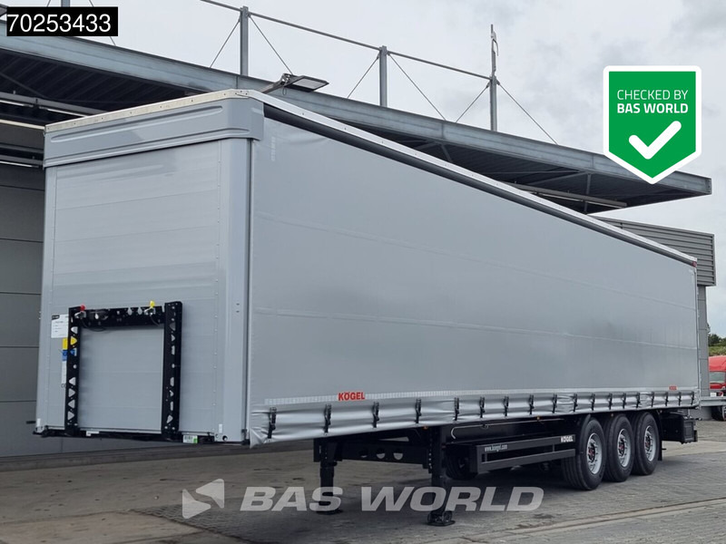 Kögel S24-1 3 axles NEW HUBDACH Liftachse Lifting+ Sliding Roof - Тентованный полуприцеп: фото 1 Kögel S24-1 3 axles NEW HUBDACH Liftachse Lifting+ Sliding Roof - Тентованный полуприцеп: фото 1