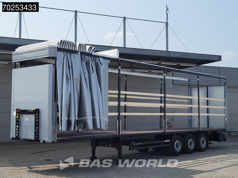Kögel S24-1 3 axles NEW HUBDACH Liftachse Lifting+ Sliding Roof - Тентованный полуприцеп: фото 2 Kögel S24-1 3 axles NEW HUBDACH Liftachse Lifting+ Sliding Roof - Тентованный полуприцеп: фото 2