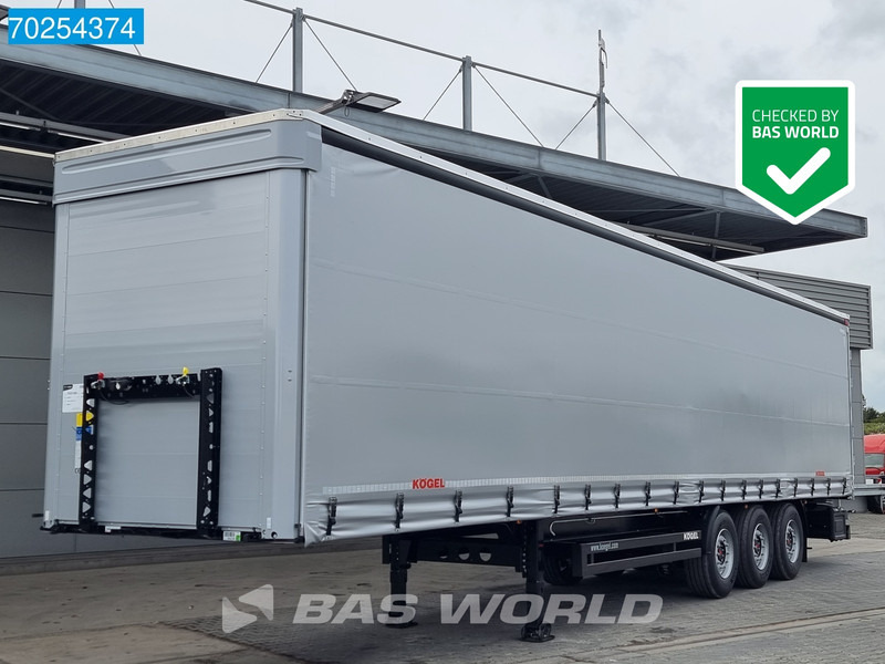 Kögel S24-1 Liftachse Lifting Roof - Тентованный полуприцеп: фото 1 Kögel S24-1 Liftachse Lifting Roof - Тентованный полуприцеп: фото 1