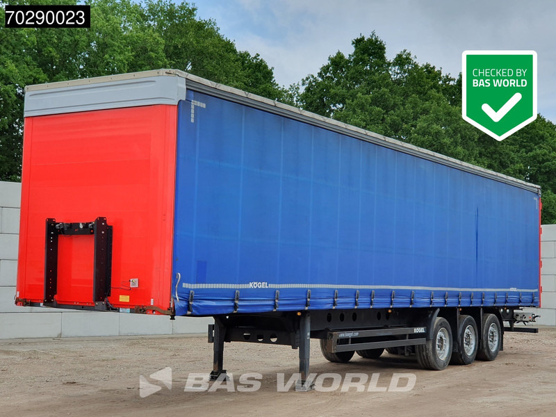 Kögel S24-1 Liftachse schiebedach 90m3 - Тентованный полуприцеп: фото 1 Kögel S24-1 Liftachse schiebedach 90m3 - Тентованный полуприцеп: фото 1