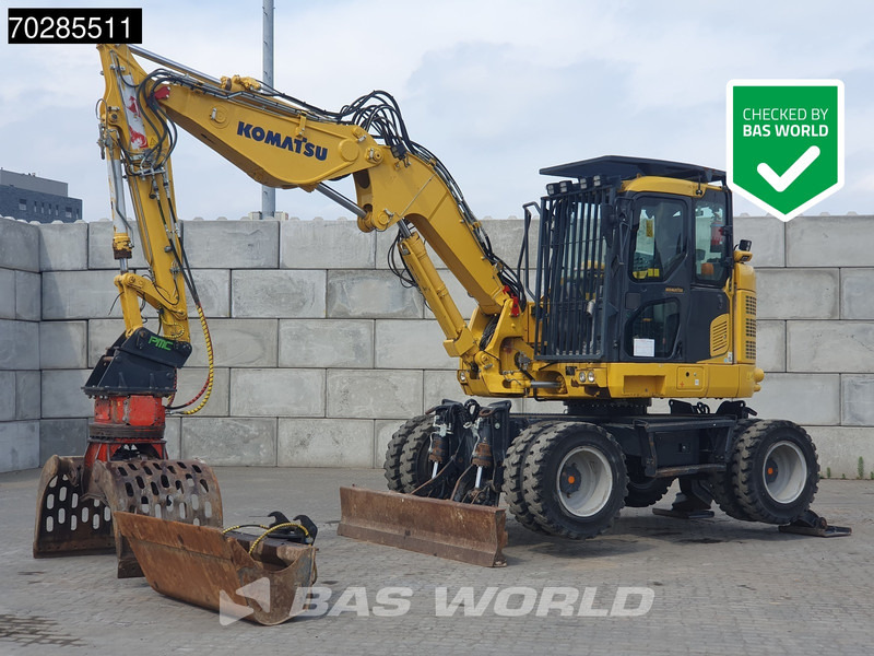 Komatsu PW118 MR -11 - Колёсный экскаватор: фото 1 Komatsu PW118 MR -11 - Колёсный экскаватор: фото 1
