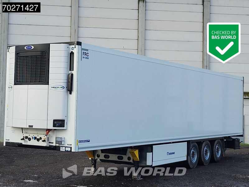 Krone Carrier Vector 1550 3 axles NEW Liftachse Palettenkasten - Полуприцеп-рефрижератор: фото 1 Krone Carrier Vector 1550 3 axles NEW Liftachse Palettenkasten - Полуприцеп-рефрижератор: фото 1