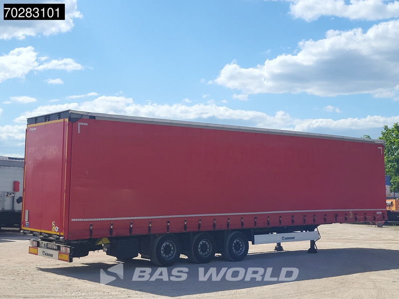 Krone SD 3 axles Liftachse Mega Hubdach - Тентованный полуприцеп: фото 5 Krone SD 3 axles Liftachse Mega Hubdach - Тентованный полуприцеп: фото 5