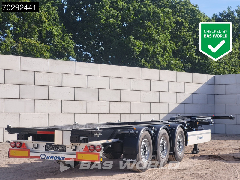 Krone SD NEW, Liftachse - Полуприцеп-контейнеровоз/ Сменный кузов: фото 1 Krone SD NEW, Liftachse - Полуприцеп-контейнеровоз/ Сменный кузов: фото 1