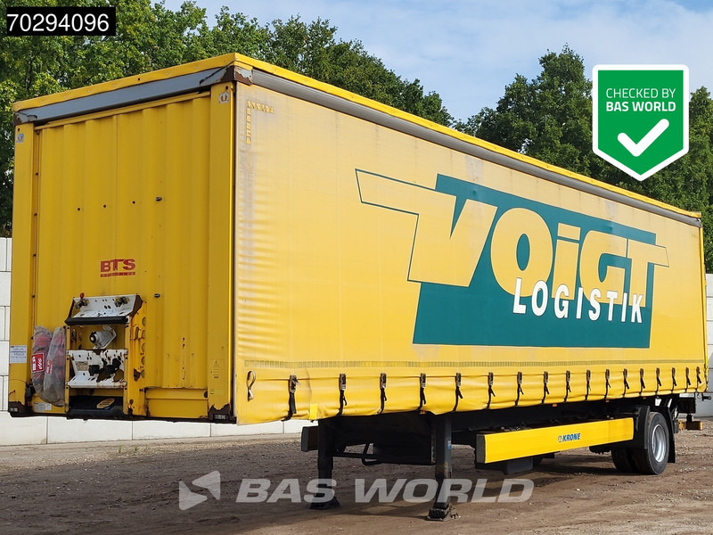 Krone SE 11M Tailgate Sliding Roof city - Тентованный полуприцеп: фото 1 Krone SE 11M Tailgate Sliding Roof city - Тентованный полуприцеп: фото 1