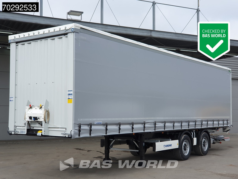 Krone SZ NEW Tailgate City Lift + Lenkachse LBW Ladebordwand - Тентованный полуприцеп: фото 1 Krone SZ NEW Tailgate City Lift + Lenkachse LBW Ladebordwand - Тентованный полуприцеп: фото 1