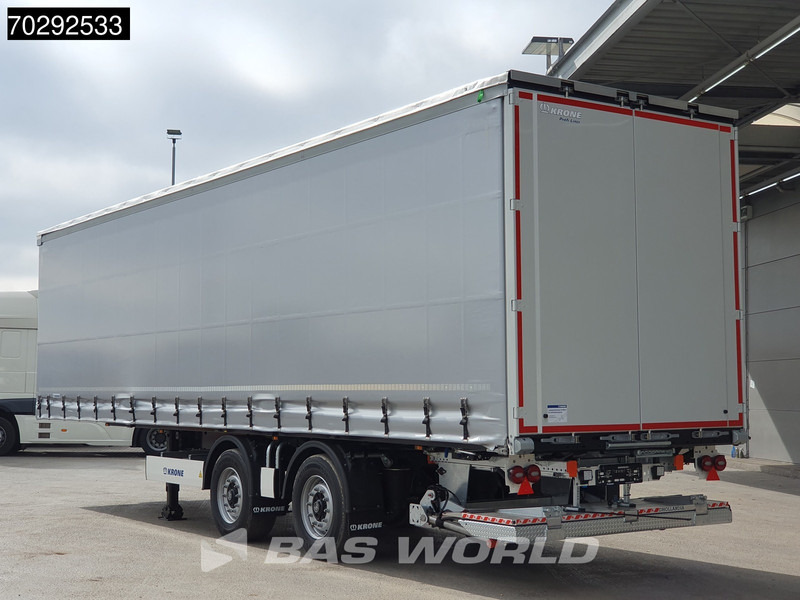 Krone SZ NEW Tailgate City Lift + Lenkachse LBW Ladebordwand - Тентованный полуприцеп: фото 2 Krone SZ NEW Tailgate City Lift + Lenkachse LBW Ladebordwand - Тентованный полуприцеп: фото 2