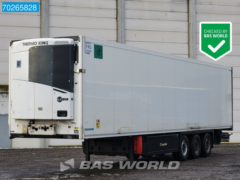 Krone Thermo King SLXi 400 Blumenbreit Palettenkasten Doppelstock - Полуприцеп-рефрижератор: фото 1 Krone Thermo King SLXi 400 Blumenbreit Palettenkasten Doppelstock - Полуприцеп-рефрижератор: фото 1