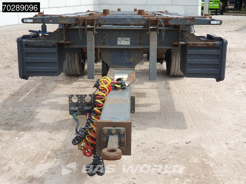 Прицеп-контейнеровоз/ Сменный кузов Krone ZZ 2 axles BDF 20ft: фото 9
