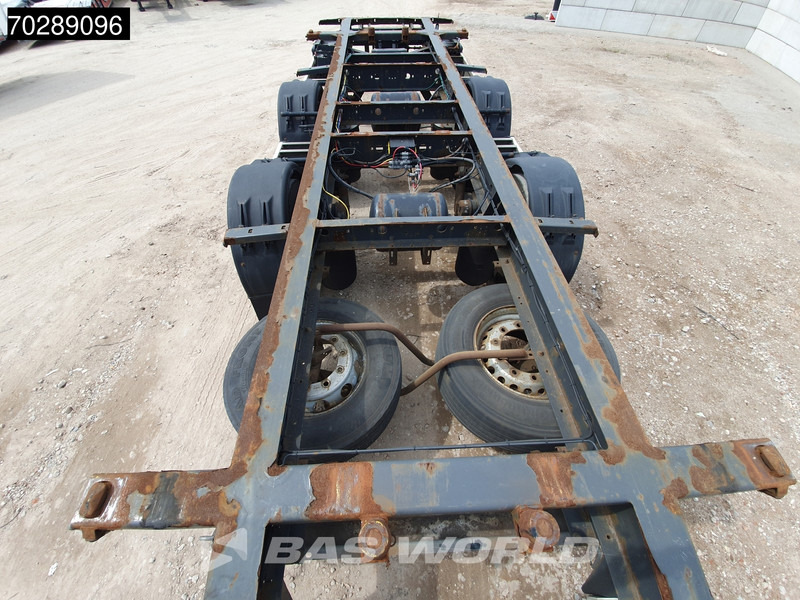 Прицеп-контейнеровоз/ Сменный кузов Krone ZZ 2 axles BDF 20ft: фото 7