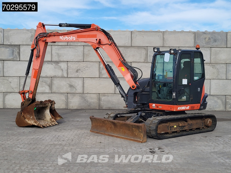 Kubota KX080-4a - Мини-экскаватор: фото 3 Kubota KX080-4a - Мини-экскаватор: фото 3