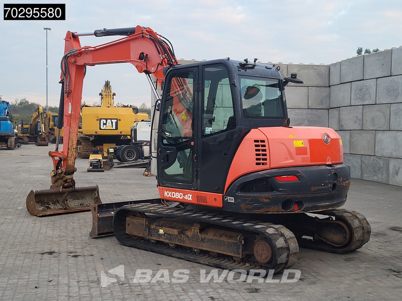 Kubota KX080-4a - Мини-экскаватор: фото 3 Kubota KX080-4a - Мини-экскаватор: фото 3