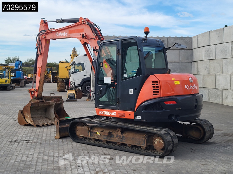 Kubota KX080-4a - Мини-экскаватор: фото 5 Kubota KX080-4a - Мини-экскаватор: фото 5
