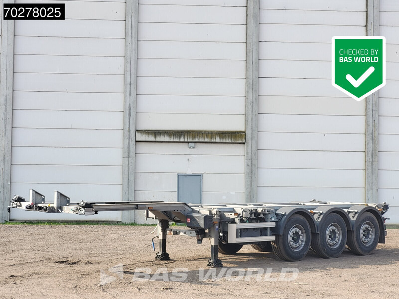 Lecitrailer SR3EC 3 axles UNUSED Liftachse Multi'45 - Полуприцеп-контейнеровоз/ Сменный кузов: фото 1 Lecitrailer SR3EC 3 axles UNUSED Liftachse Multi'45 - Полуприцеп-контейнеровоз/ Сменный кузов: фото 1