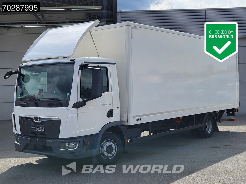 MAN TGL 12.250 4X2 12tonner LOW Mileage 1500kg Ladebordwand Automatic Euro 6 - Грузовик с закрытым кузовом: фото 1 MAN TGL 12.250 4X2 12tonner LOW Mileage 1500kg Ladebordwand Automatic Euro 6 - Грузовик с закрытым кузовом: фото 1