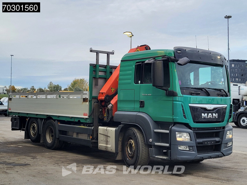 Грузовик бортовой/ Платформа, Автоманипулятор MAN TGS 26.400 6X2 Palfinger PK23001 EH Crane Kran Remote Retarder Euro 6: фото 10
